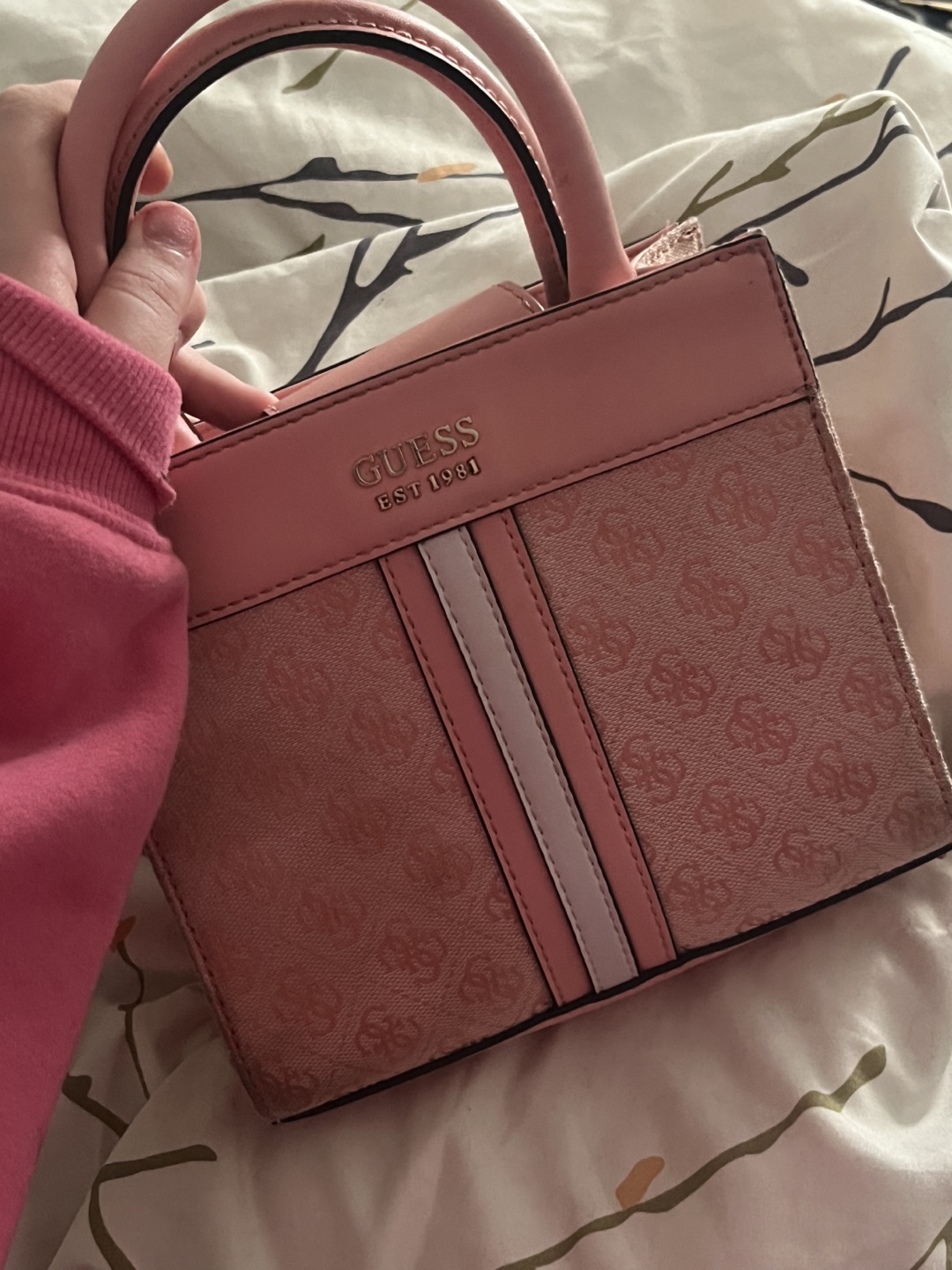 🩷 Baby pink Guess handbag - photo 4
