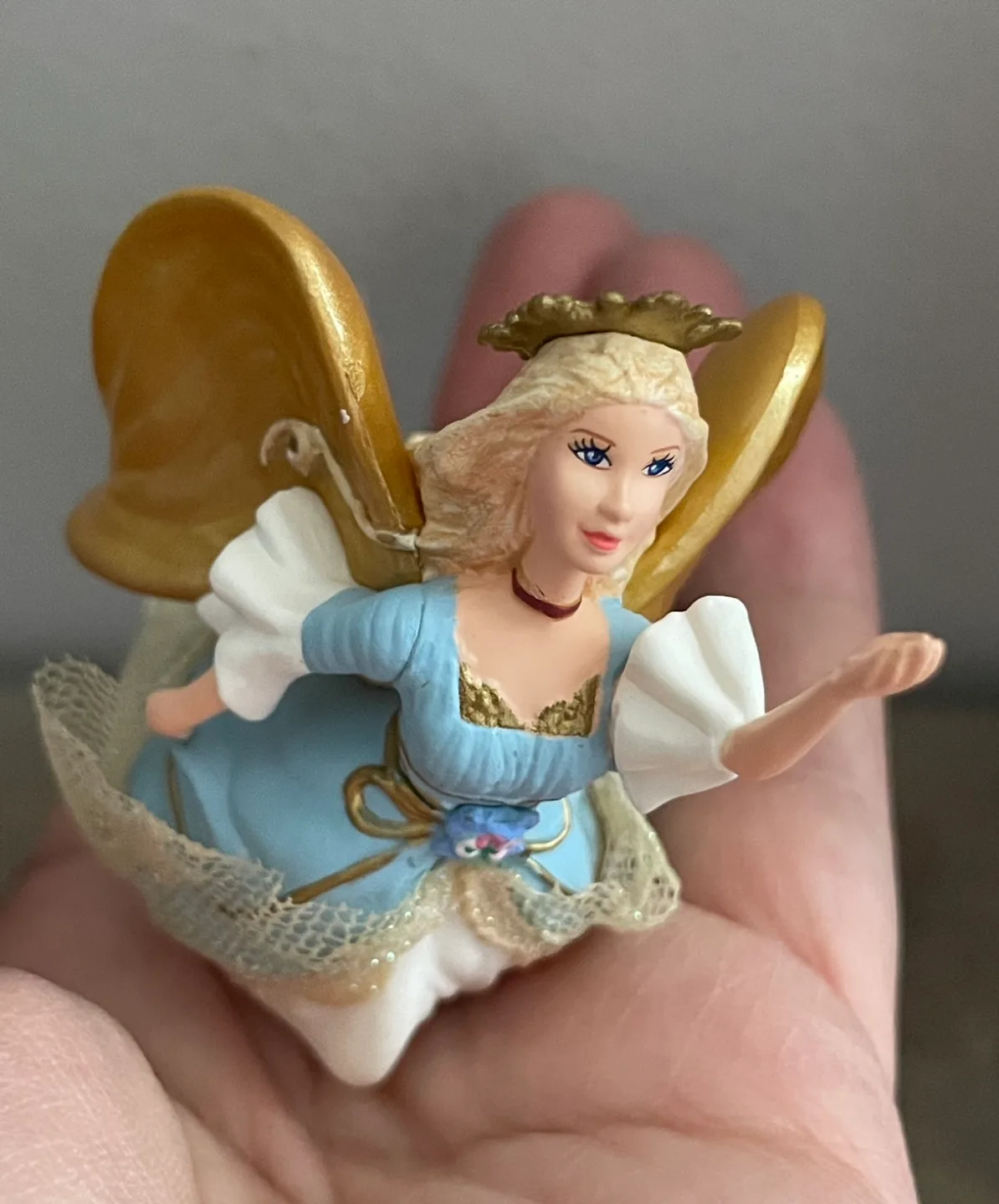 2001 Hallmark Barbie Angel & Dove Christmas Ornament image indicator(2)