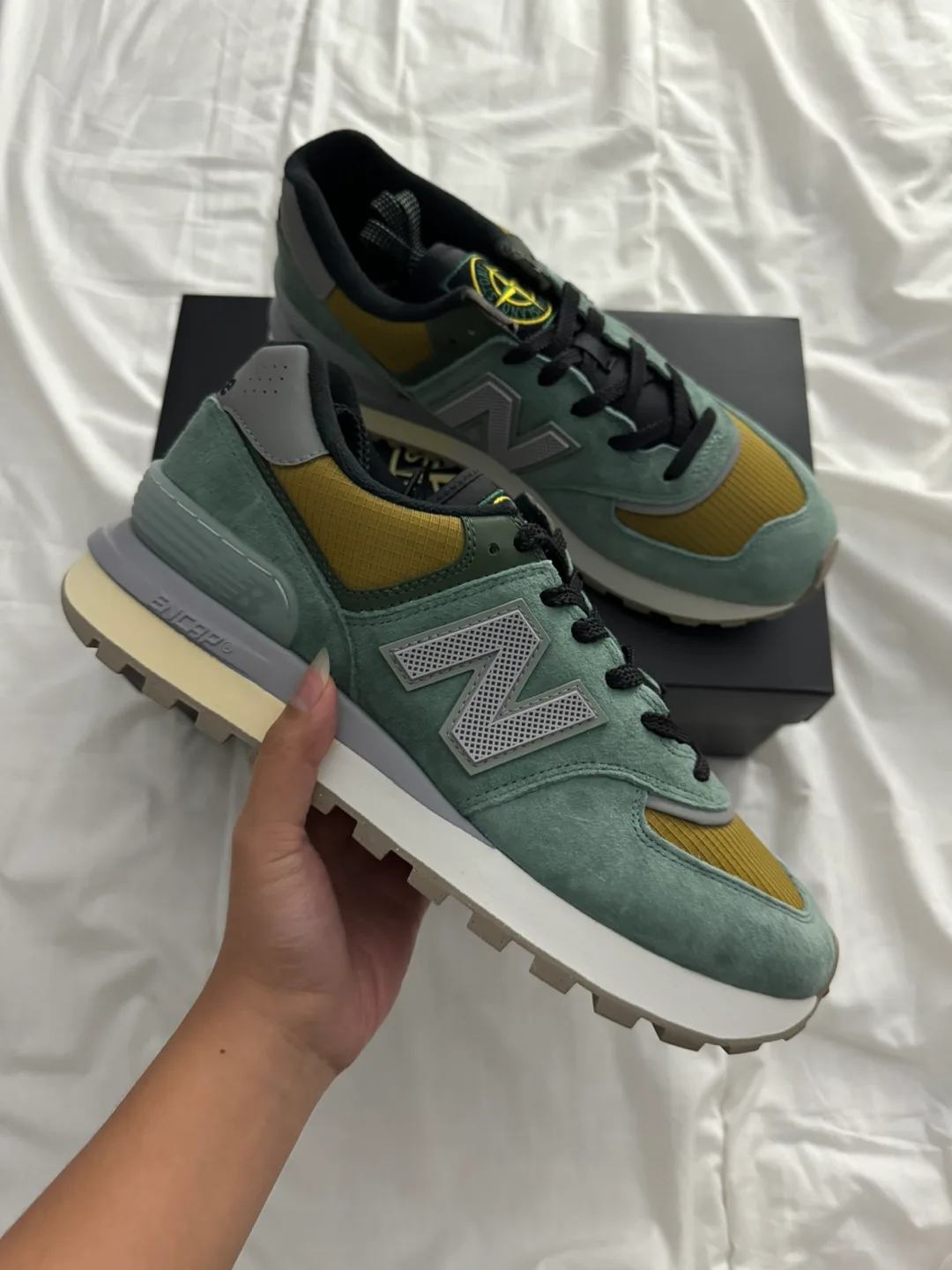 New Balance 574 Stone Island thumbnail