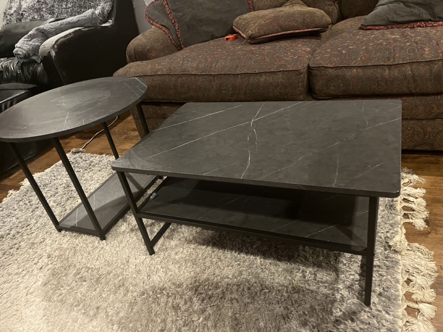 WOHOMO Coffee Table Set with Storage
