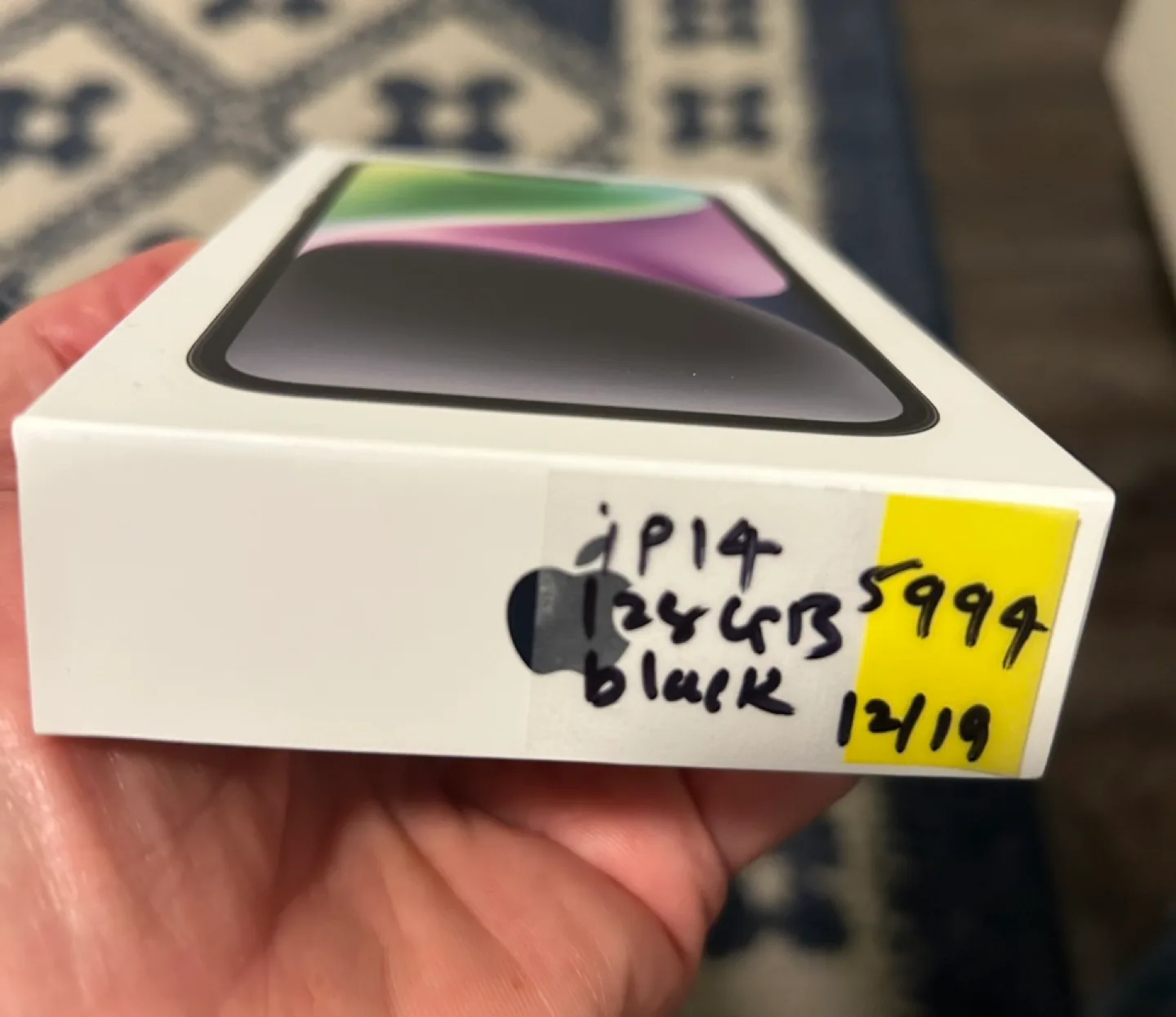 iPhone 14 128 GB Black thumbnail