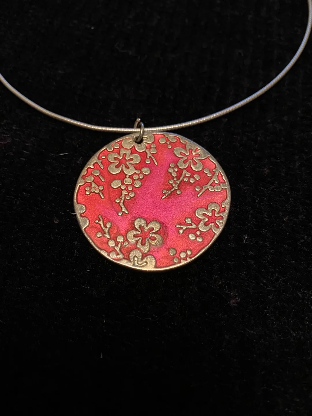 Foxy Brand Necklaces-Set of 2 Enamel Pendants image indicator(6)