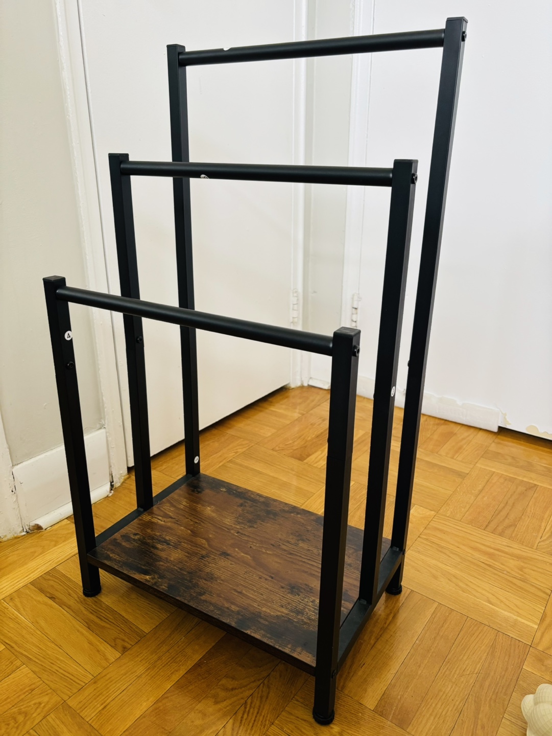 Towel Rack Stand | Small 3-tier Freestanding Rack