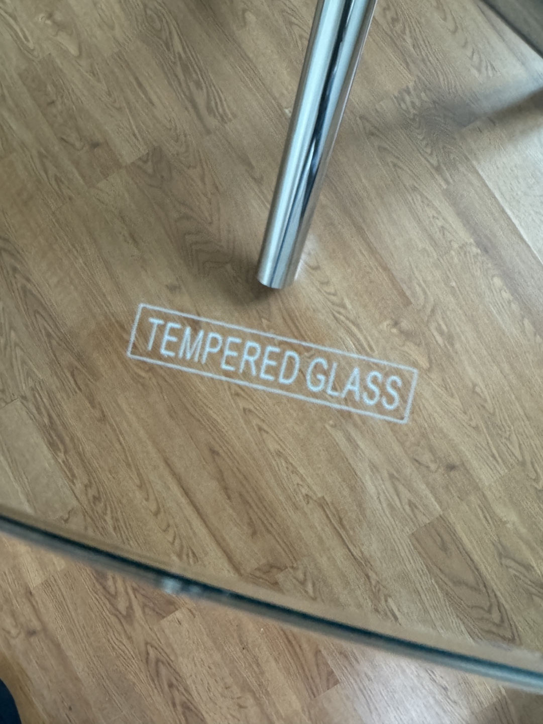 Glass and Chrome Dining Table - photo 4
