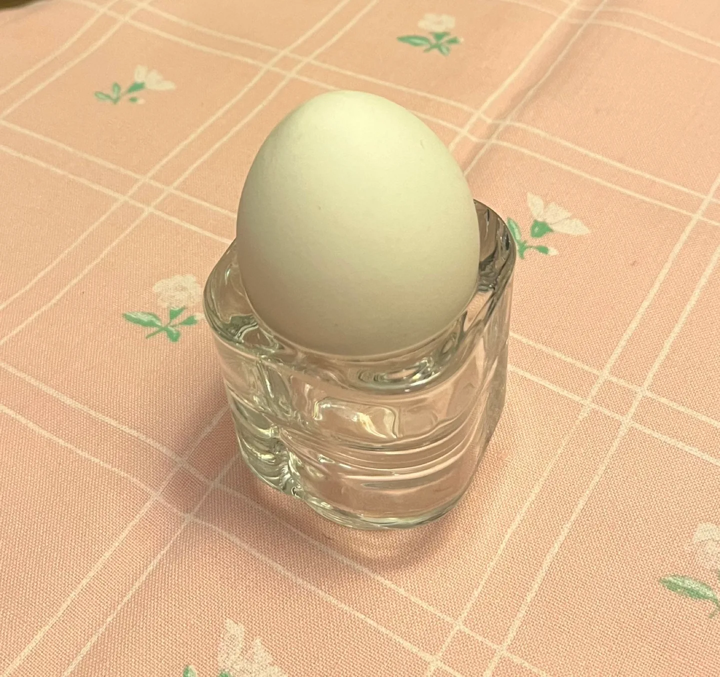 Vintage Square Glass Candle Holder