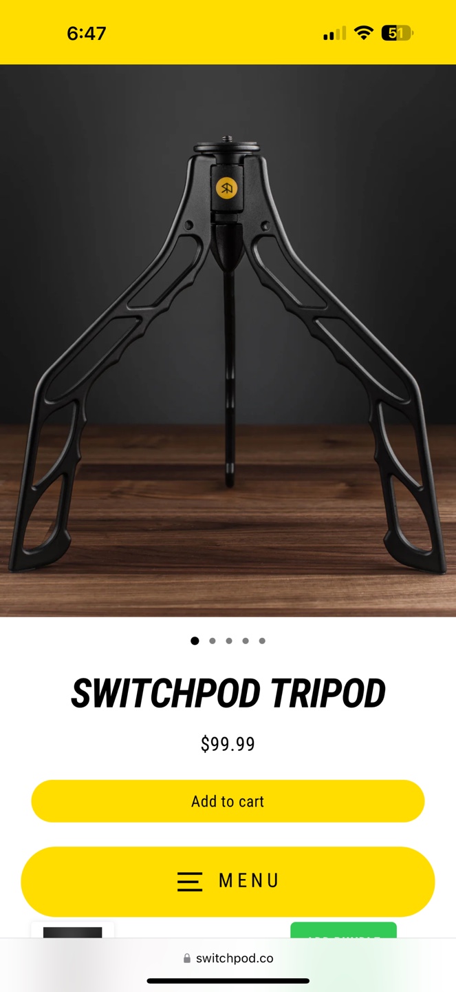 SwitchPod DSLR Tripod for Smart Phone - photo 4