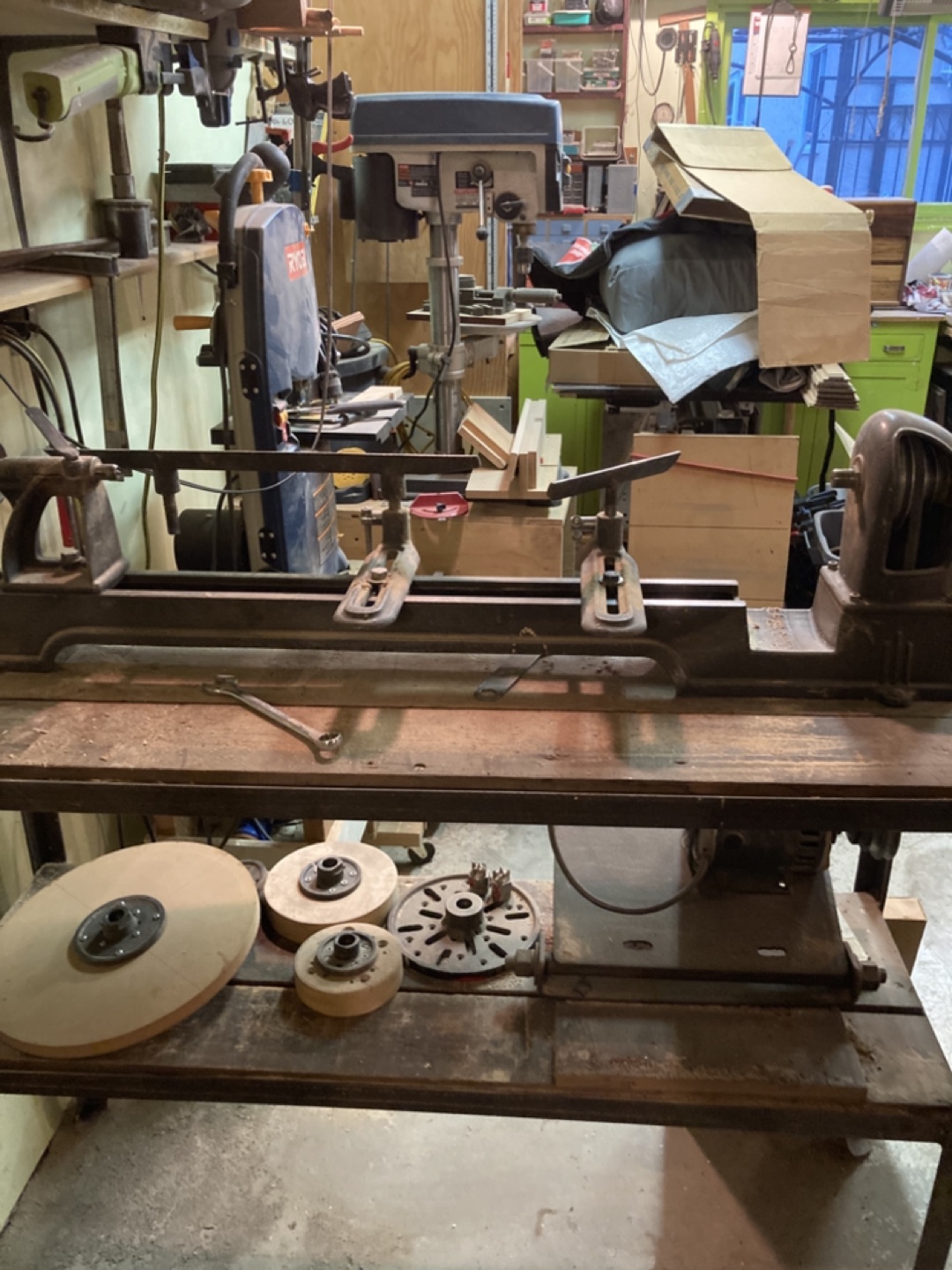 Vintage Rockwell F.S.S. Wood Lathe - photo 3