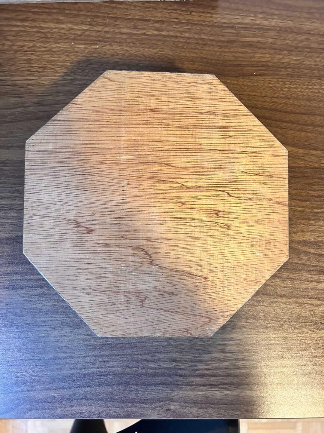 Octagonal Intarsia Wood Box - photo 3