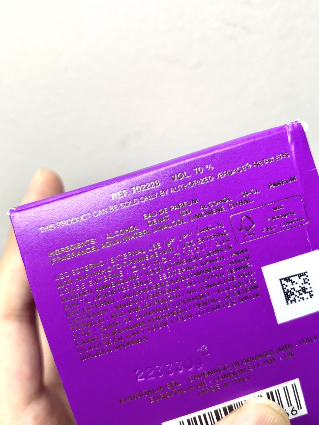 Versace Dylan Purple Perfume 30 ml - photo 2