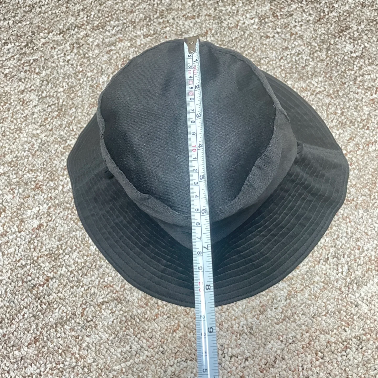 🧡Reversible Black /Tan Bucket Hat Detachable Straps image indicator(4)