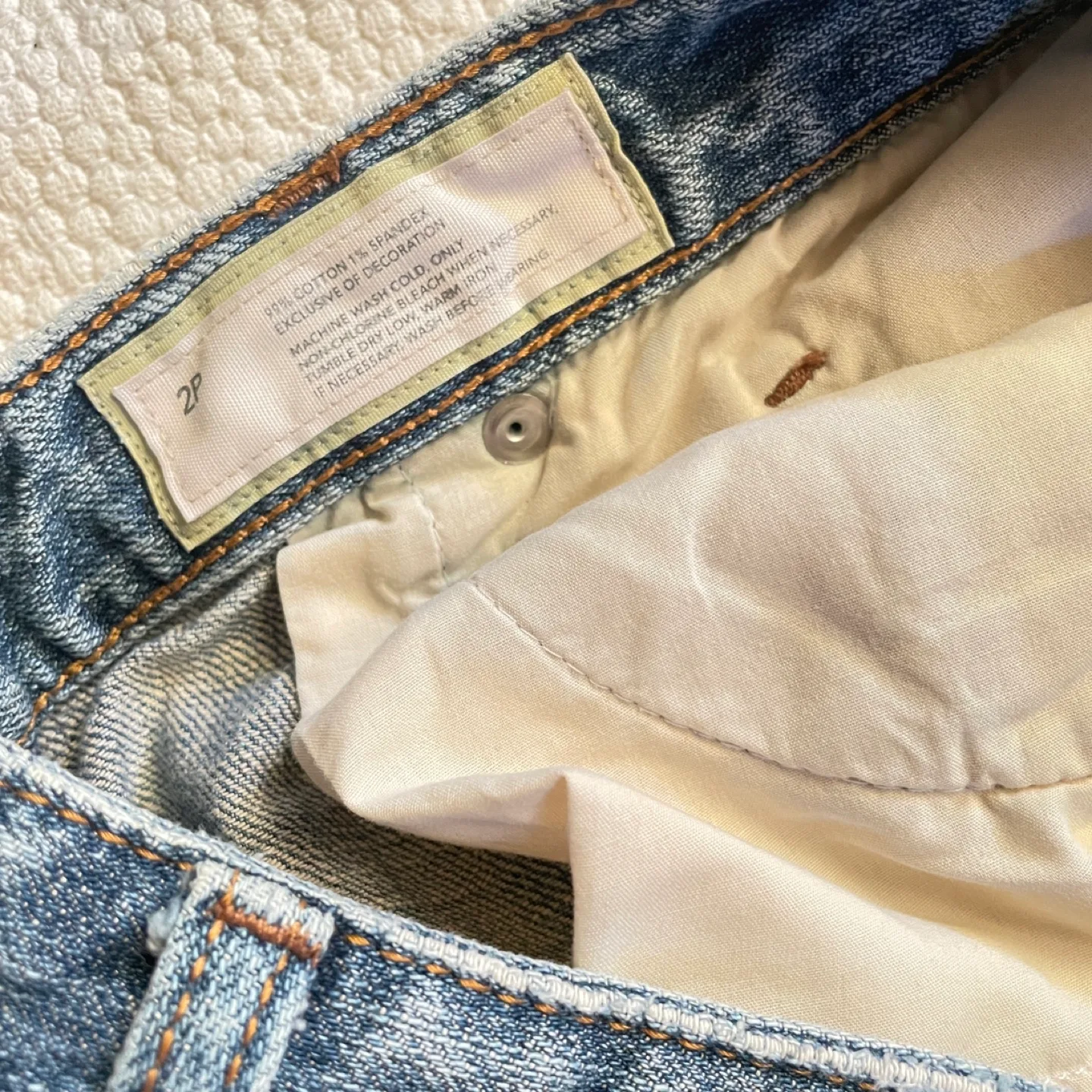 🧡Loft Slim Boot Jeans Size 2P image indicator(4)