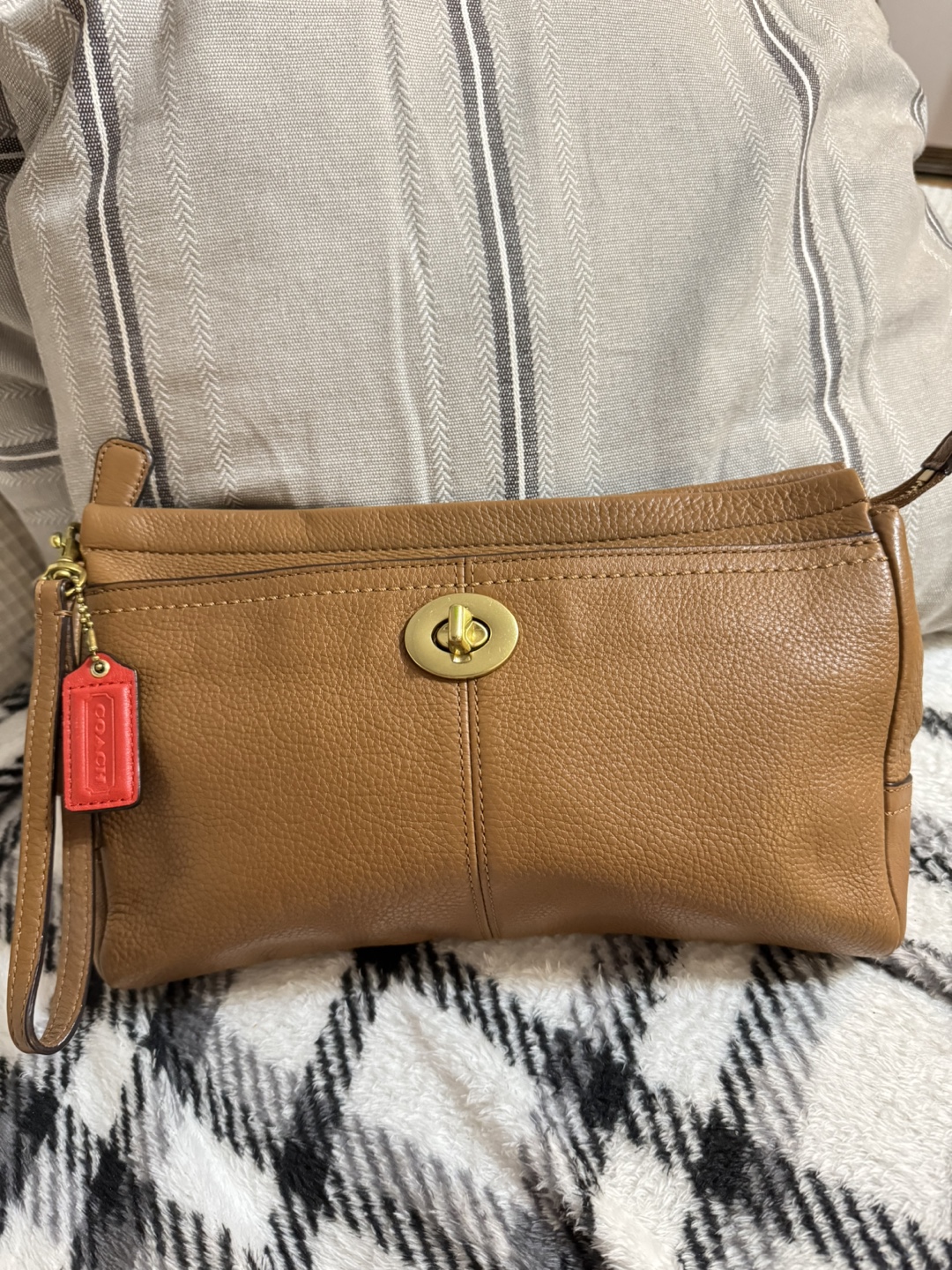 Coach Leather Clutch