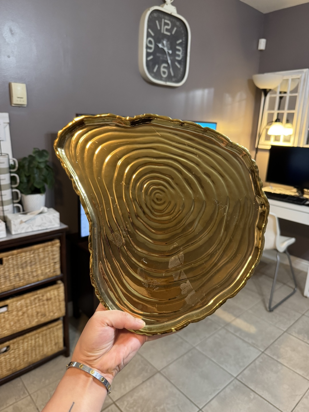Gold Tray