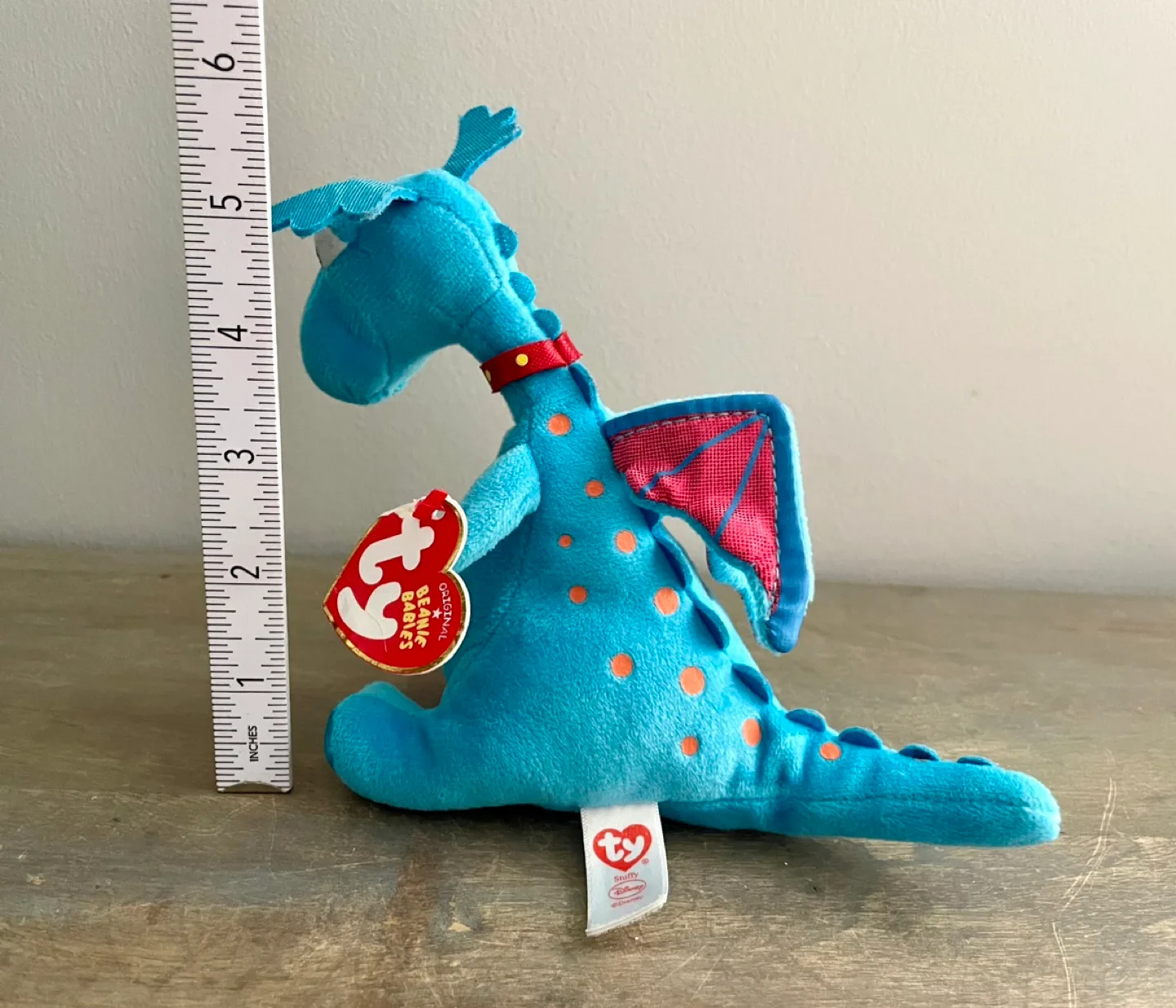 TY Disney Doc McStuffins Stuffy Dragon Plush Toy image indicator(2)