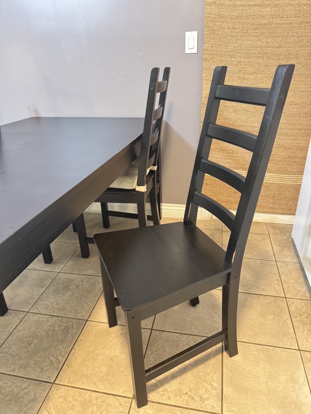 IKEA Dining Table and 4 Chairs - photo 2