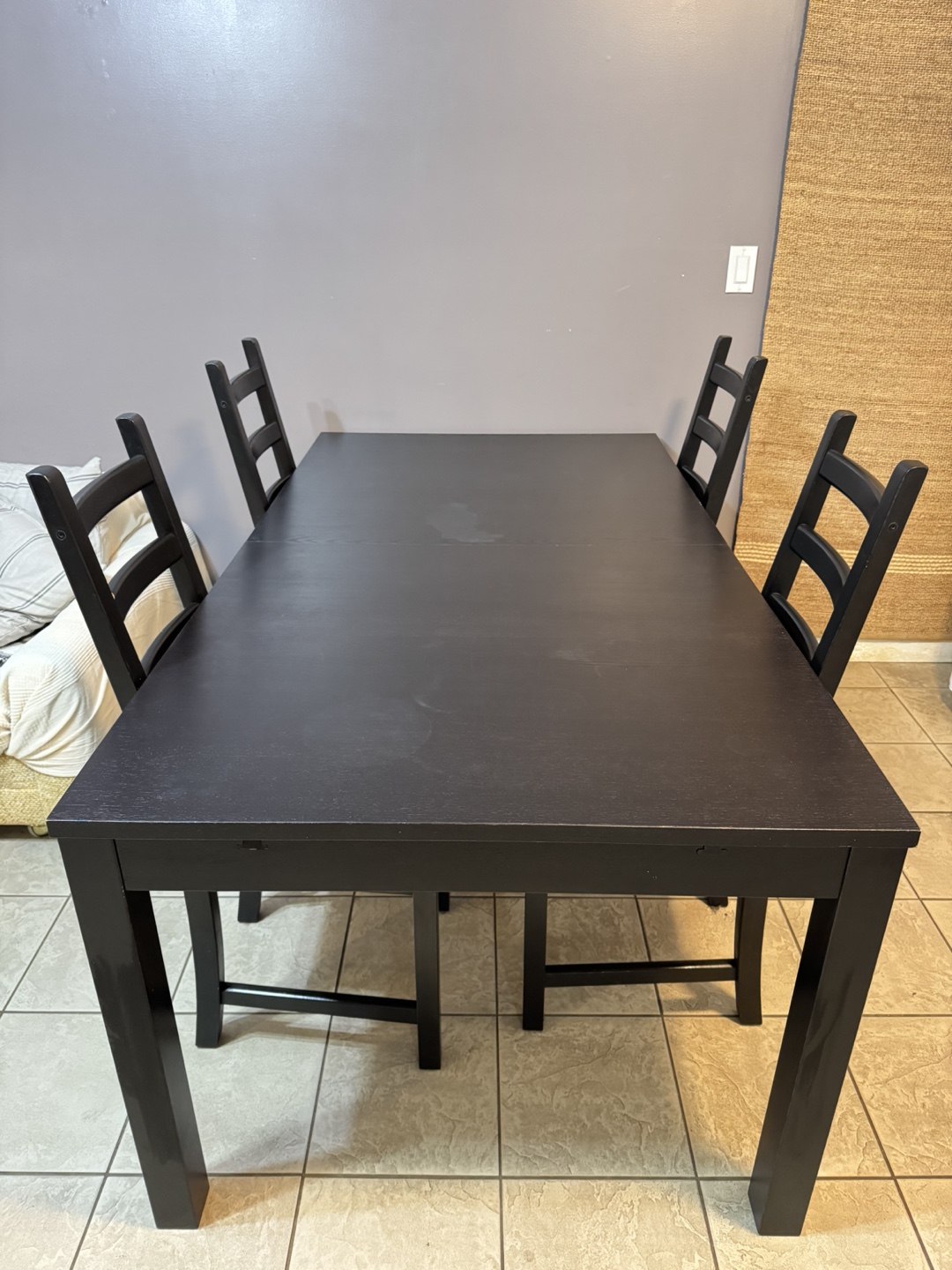 IKEA Dining Table and 4 Chairs