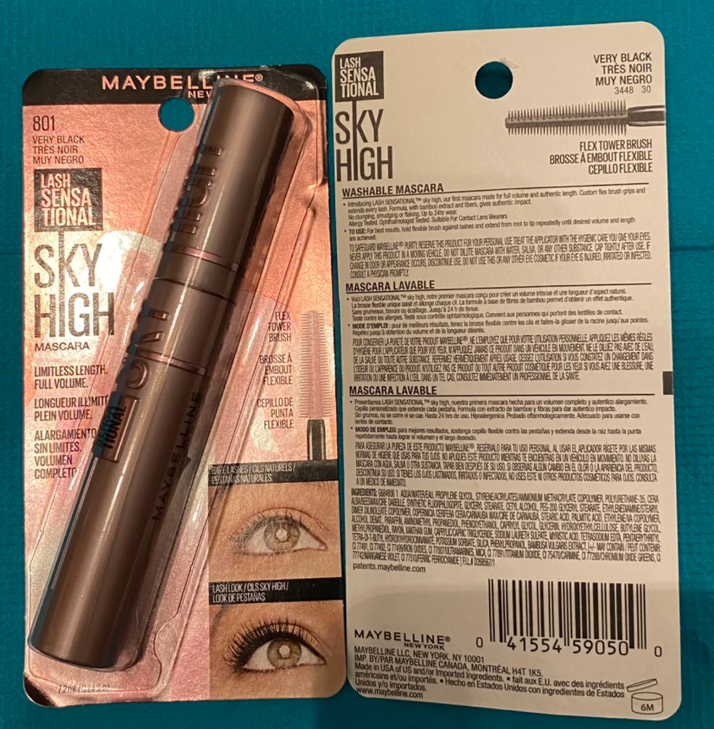 Maybelline Sky High Mascara - Very Black 801 image indicator(2)