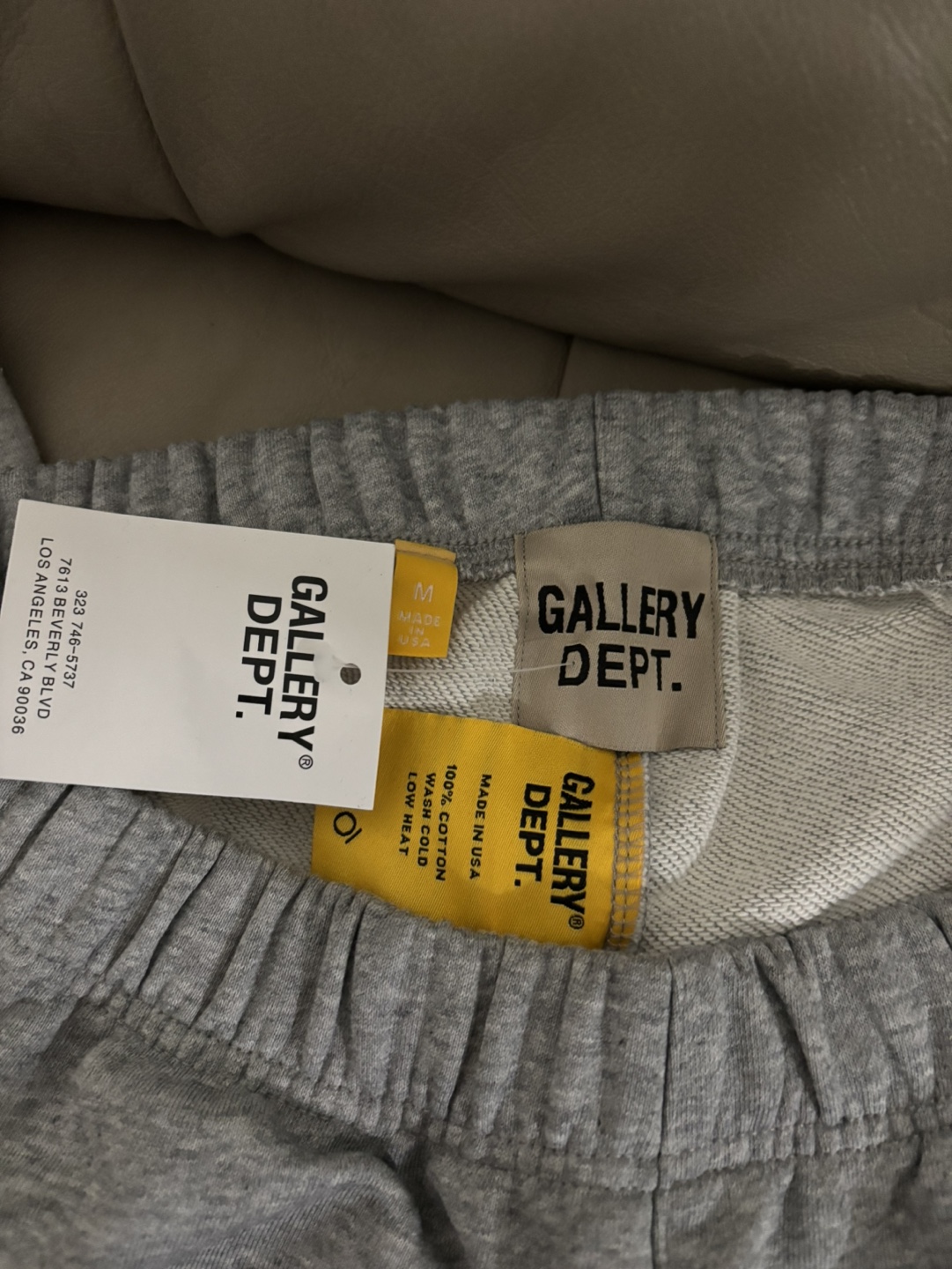 Gallery Dept. Grey Paint Splatter Sweatpants - photo 2