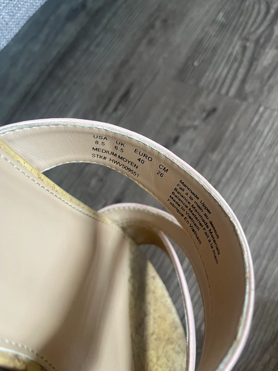 Hush Puppies Women's Pink Sandals Size: 8.5 Women’s image indicator(2)