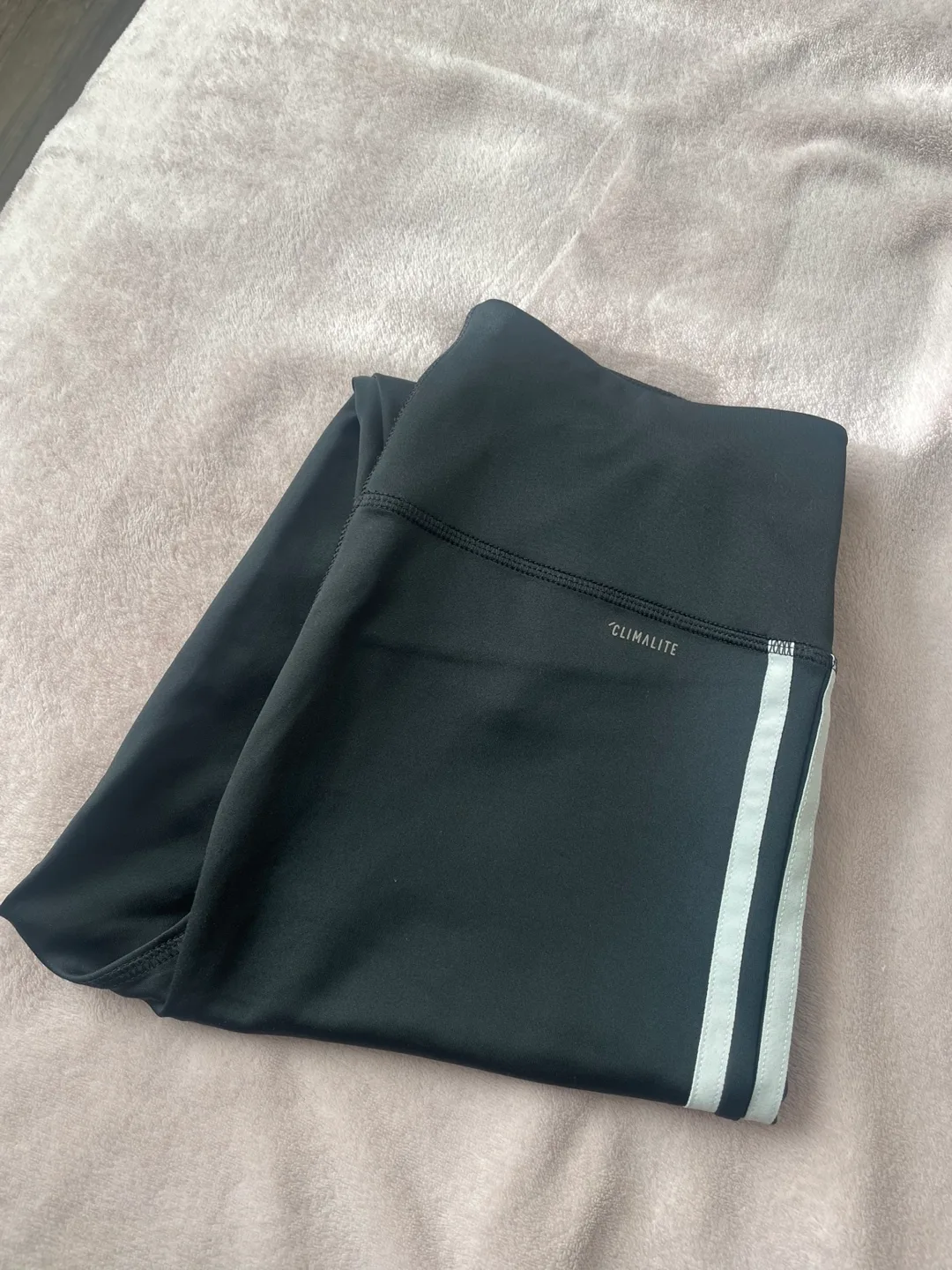 Adidas Climalite Black Leggings Size Medium image indicator(4)