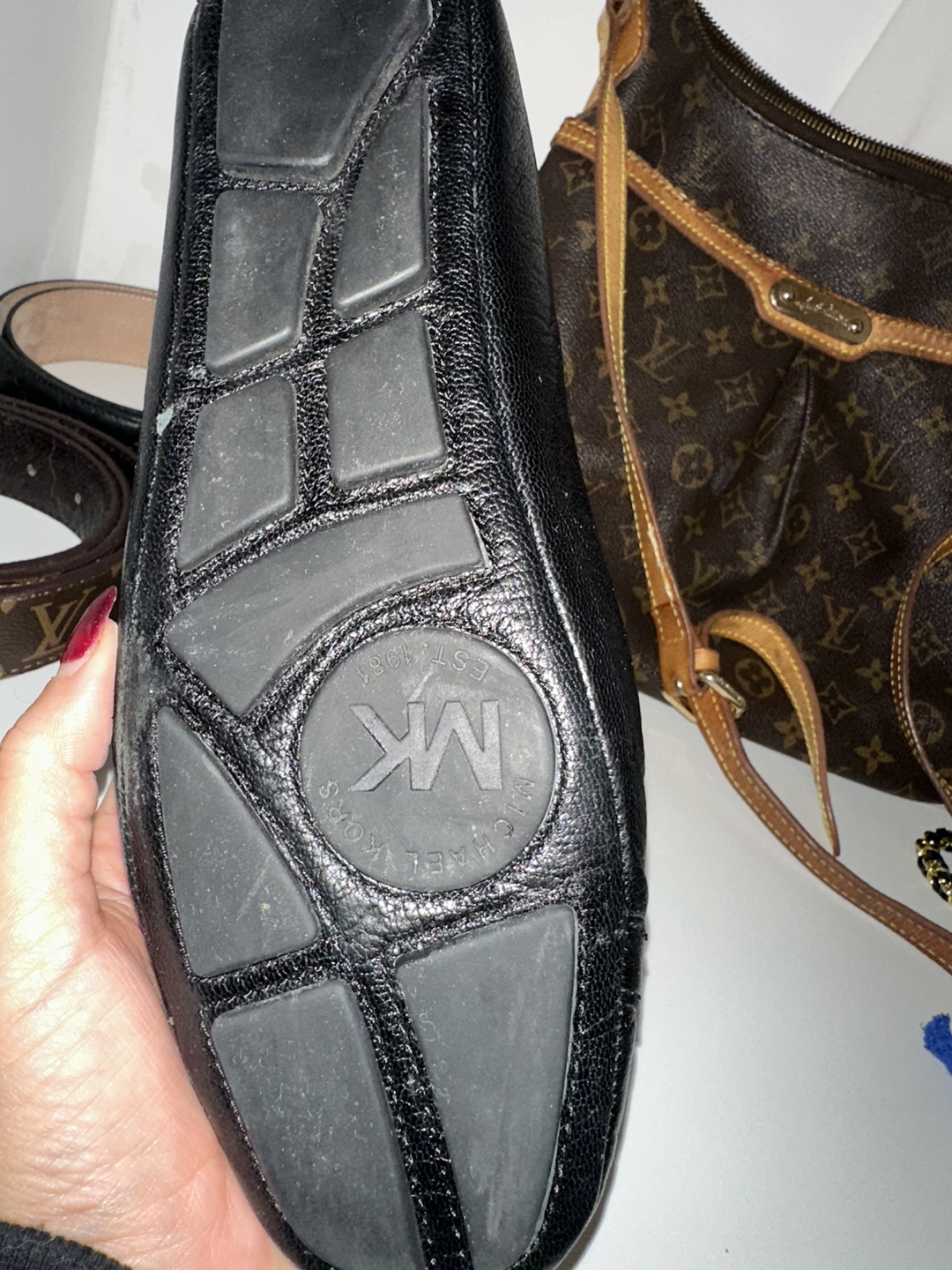 Michael Kors Black Leather Flats - photo 3