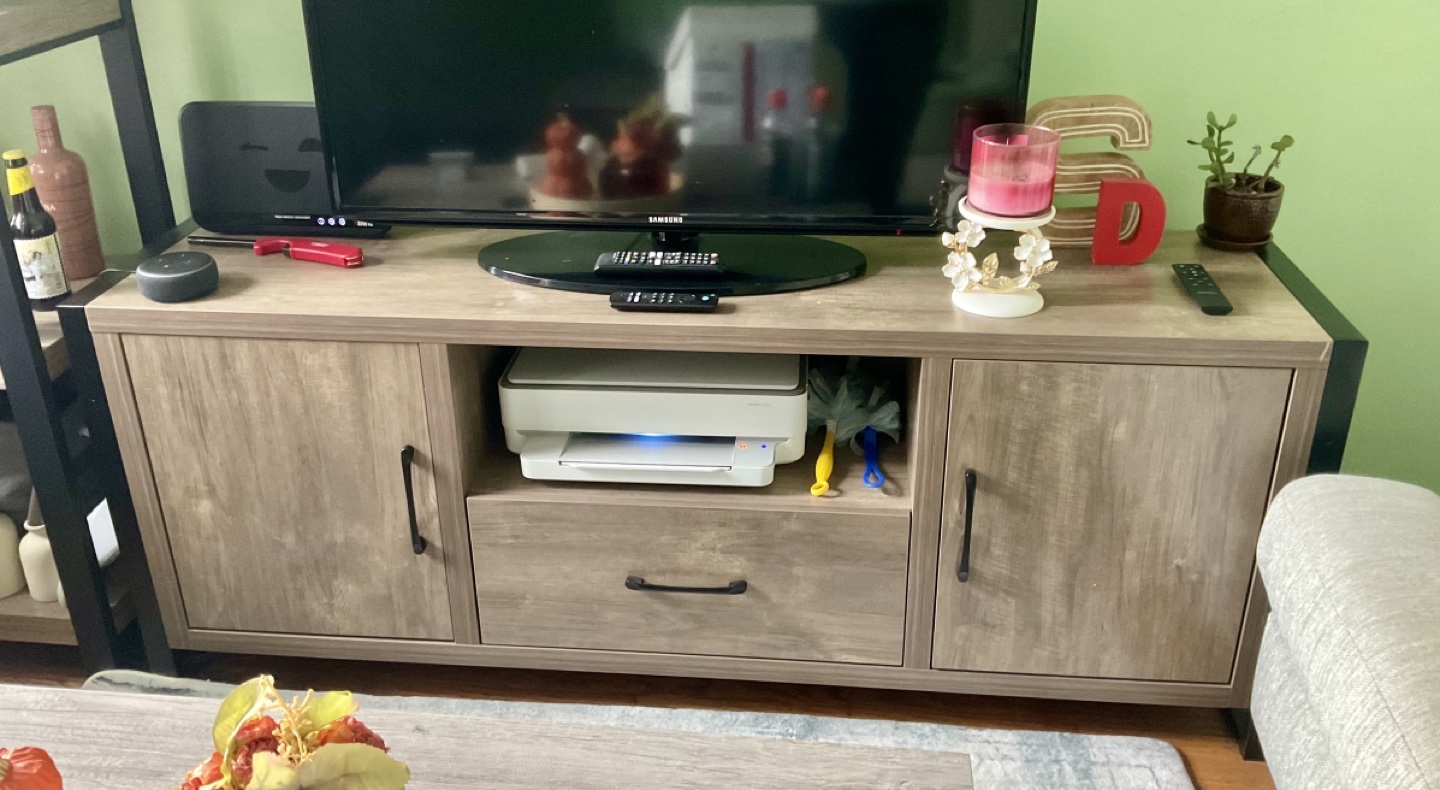TV Stand with Storage - photo 2