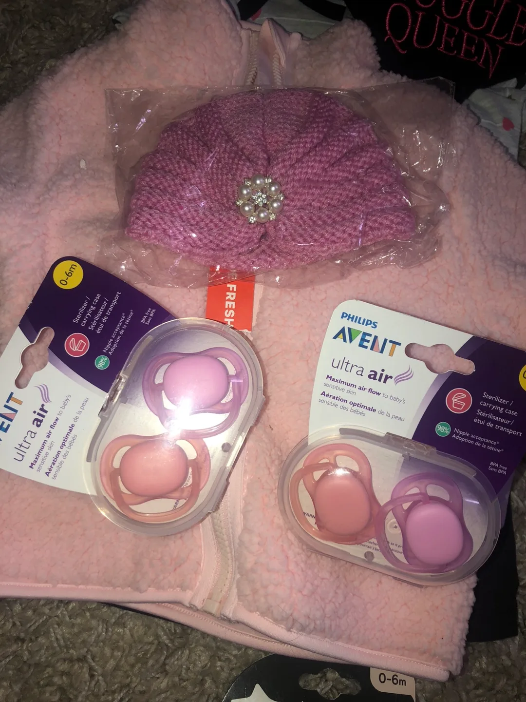 Lot baby girl items : all new things image indicator(8)