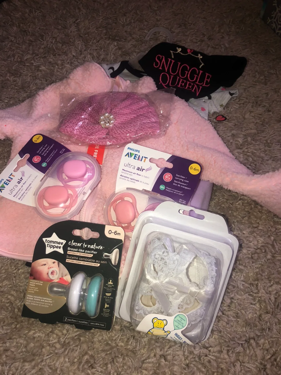 Lot baby girl items : all new things image indicator(6)