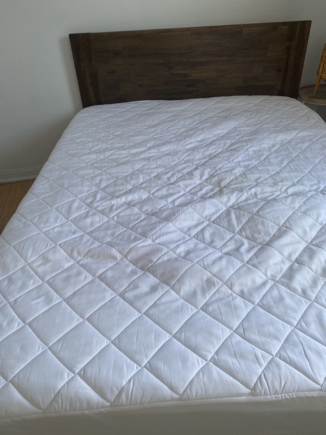 Queen Size Bed Frame with Headboard solid wood - photo 2