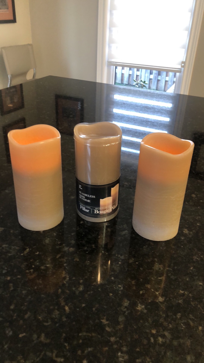 Set of 3 Flameless Candles - photo 2