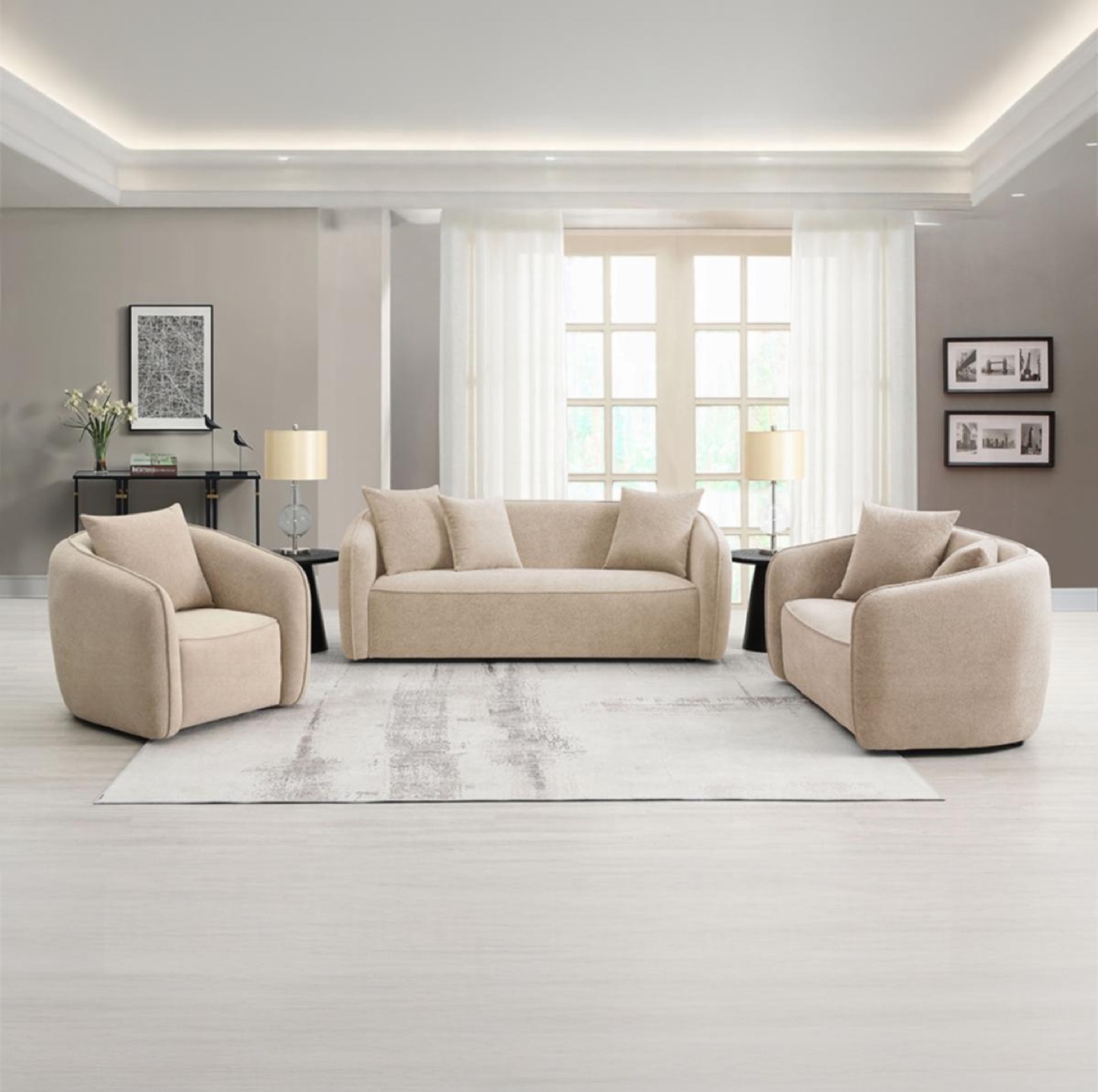 Brand new sofa and love seat in chenelle fabric - photo 2