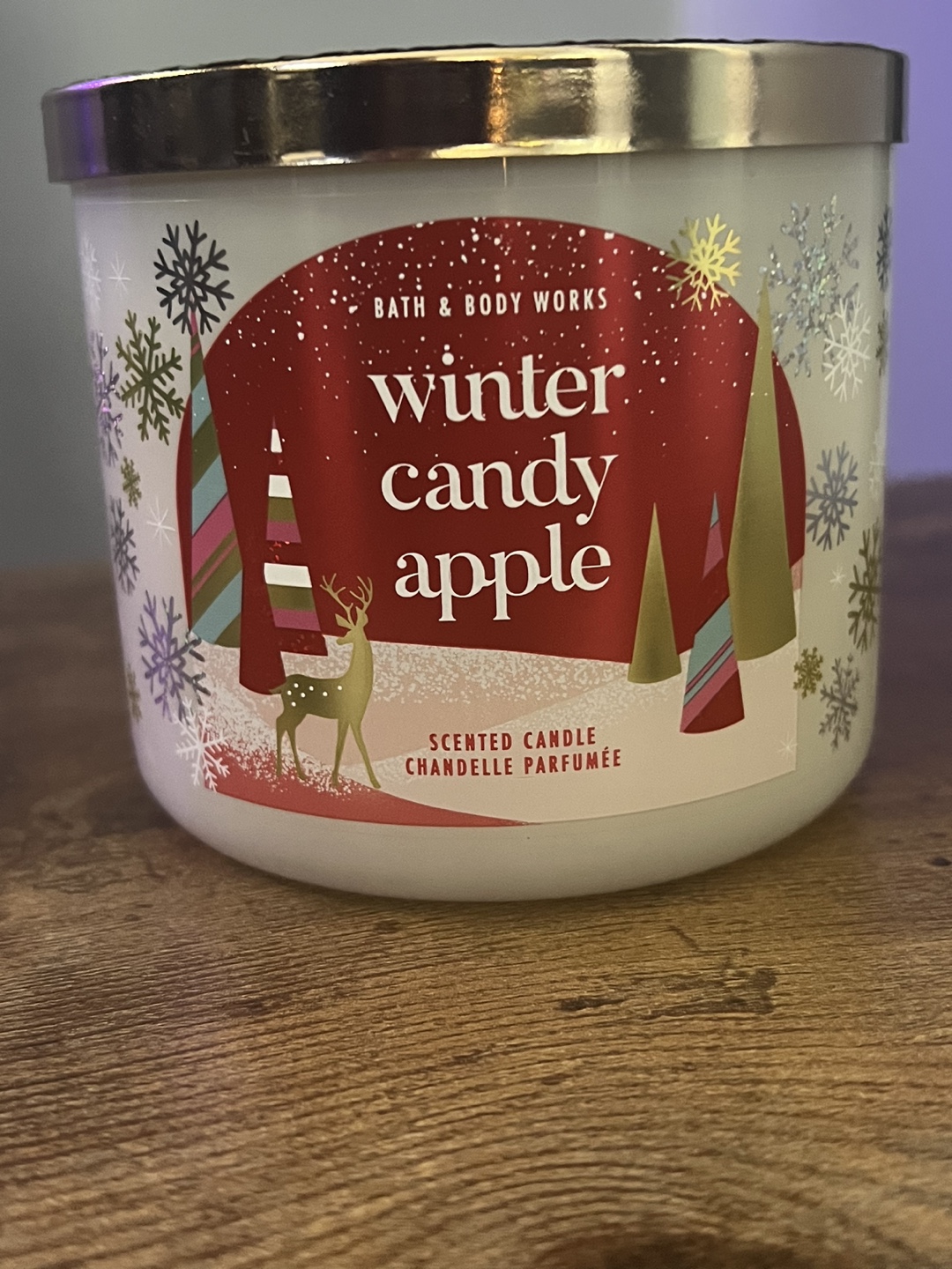 Bath & Body Works Winter Candy Apple Candle