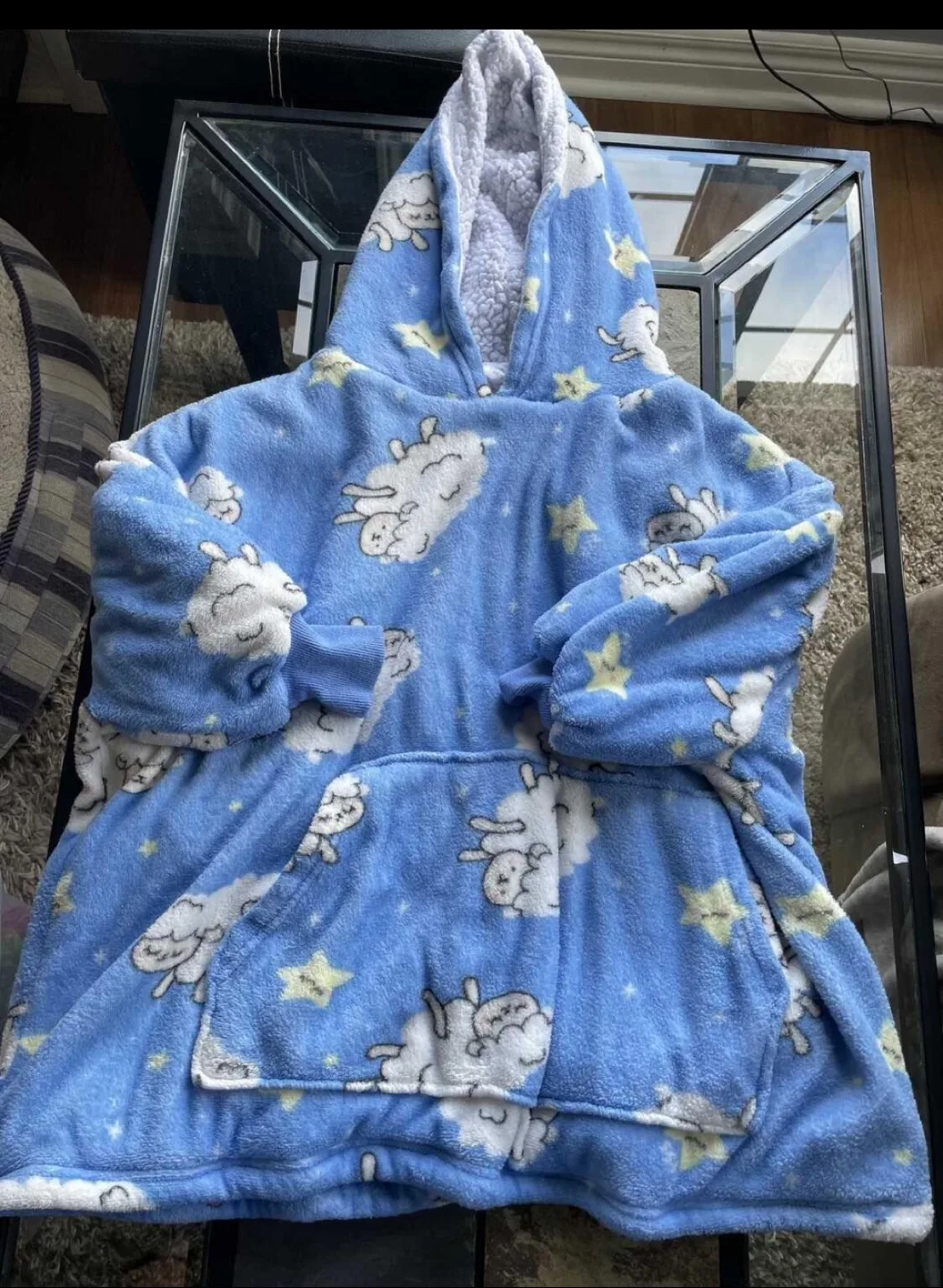 Urban Kids Fleece Hoodie & Pants- top small pants medium image indicator(4)