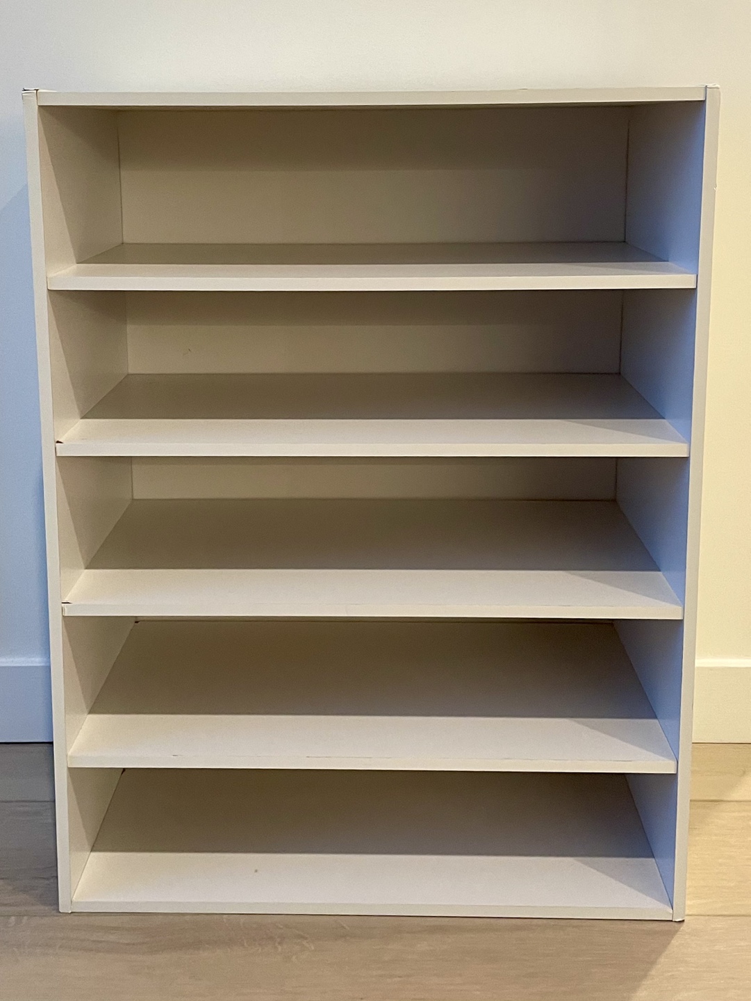 White 5-Shelf Storage Unit
