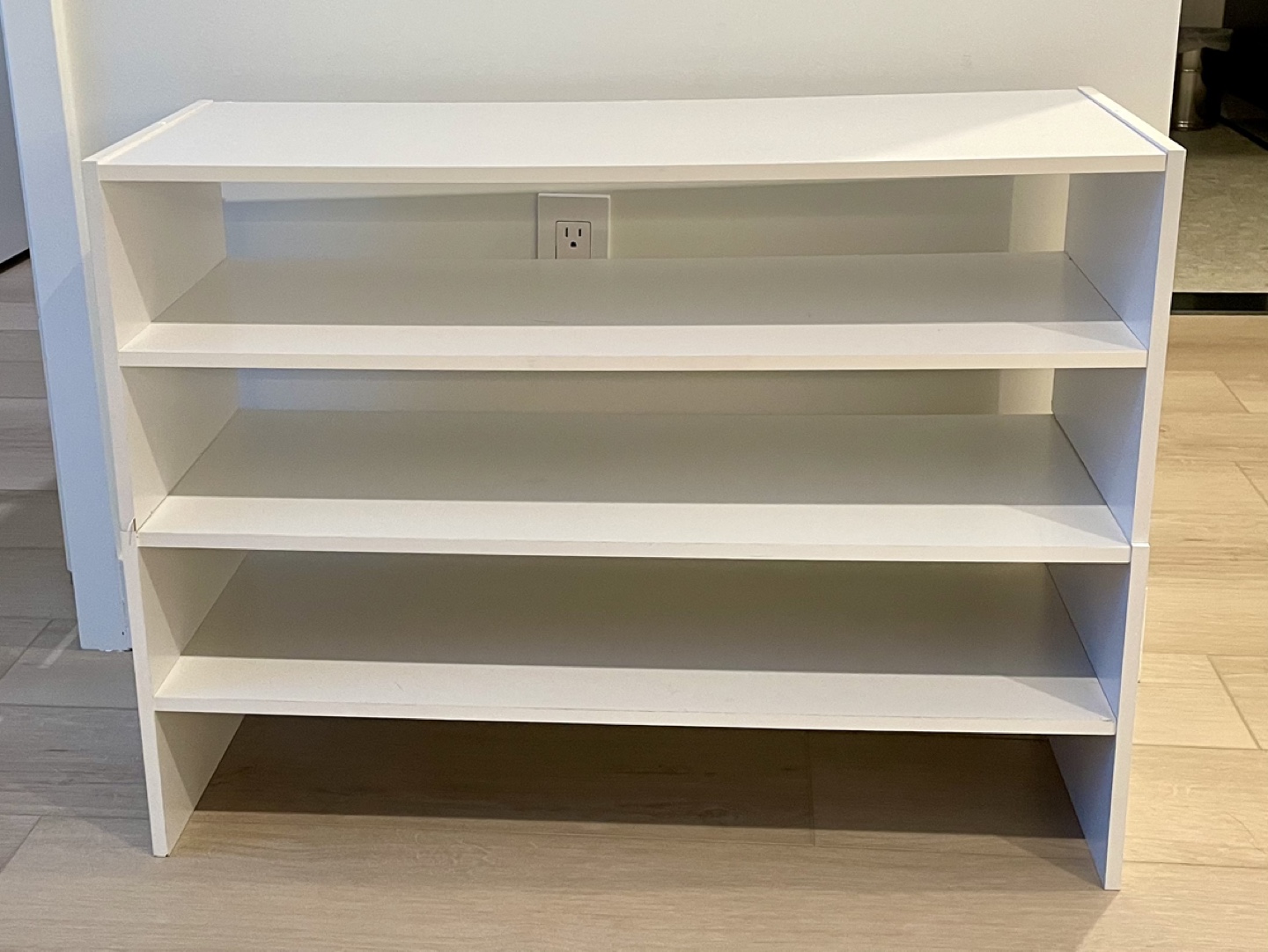White Shoe Shelf