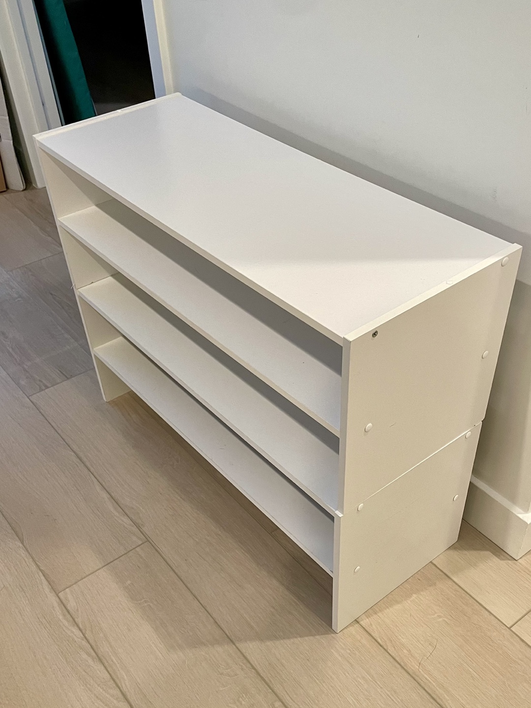 White Shoe Shelf - photo 2