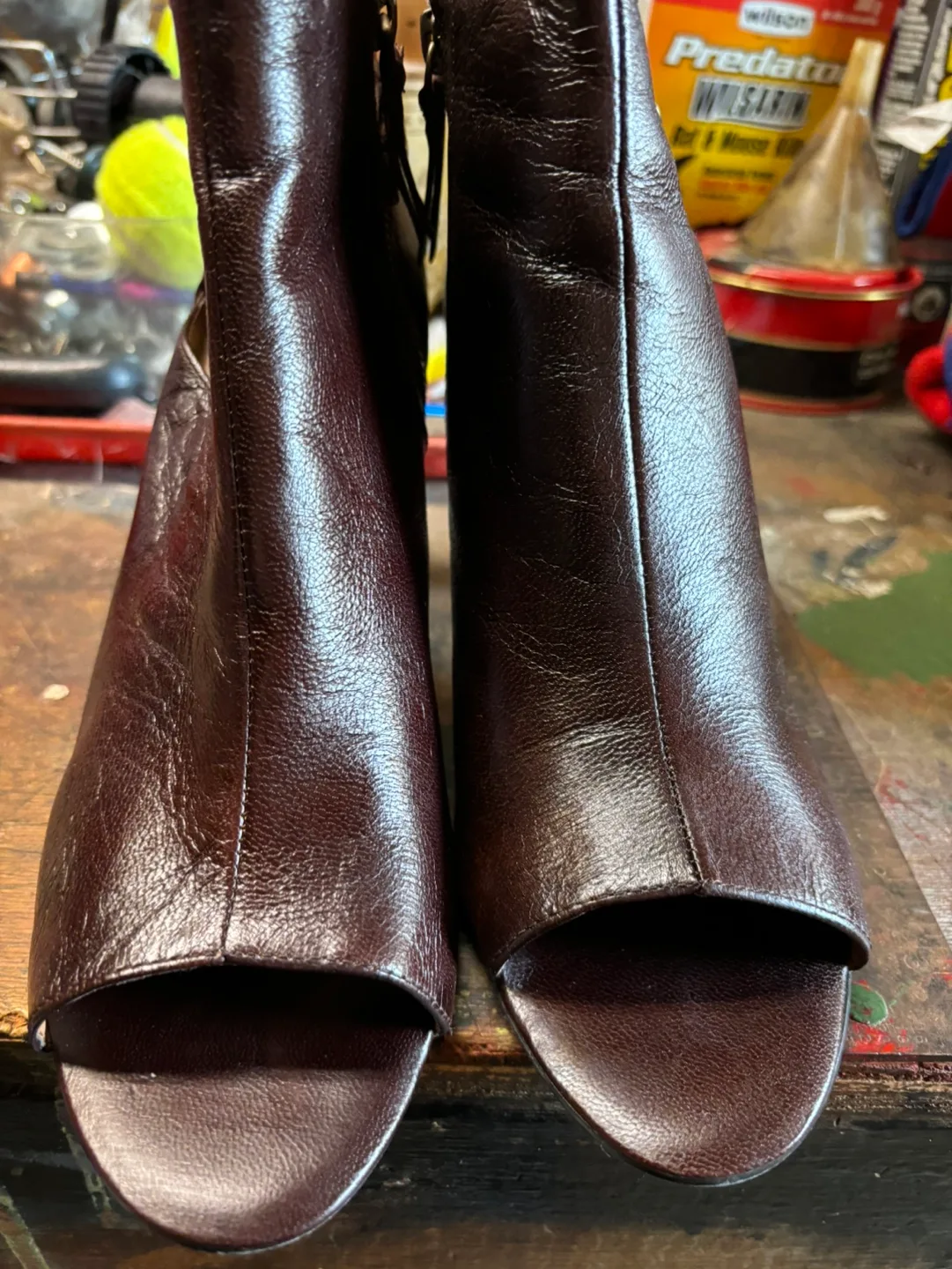 Brown Leather Ankle Boots thumbnail