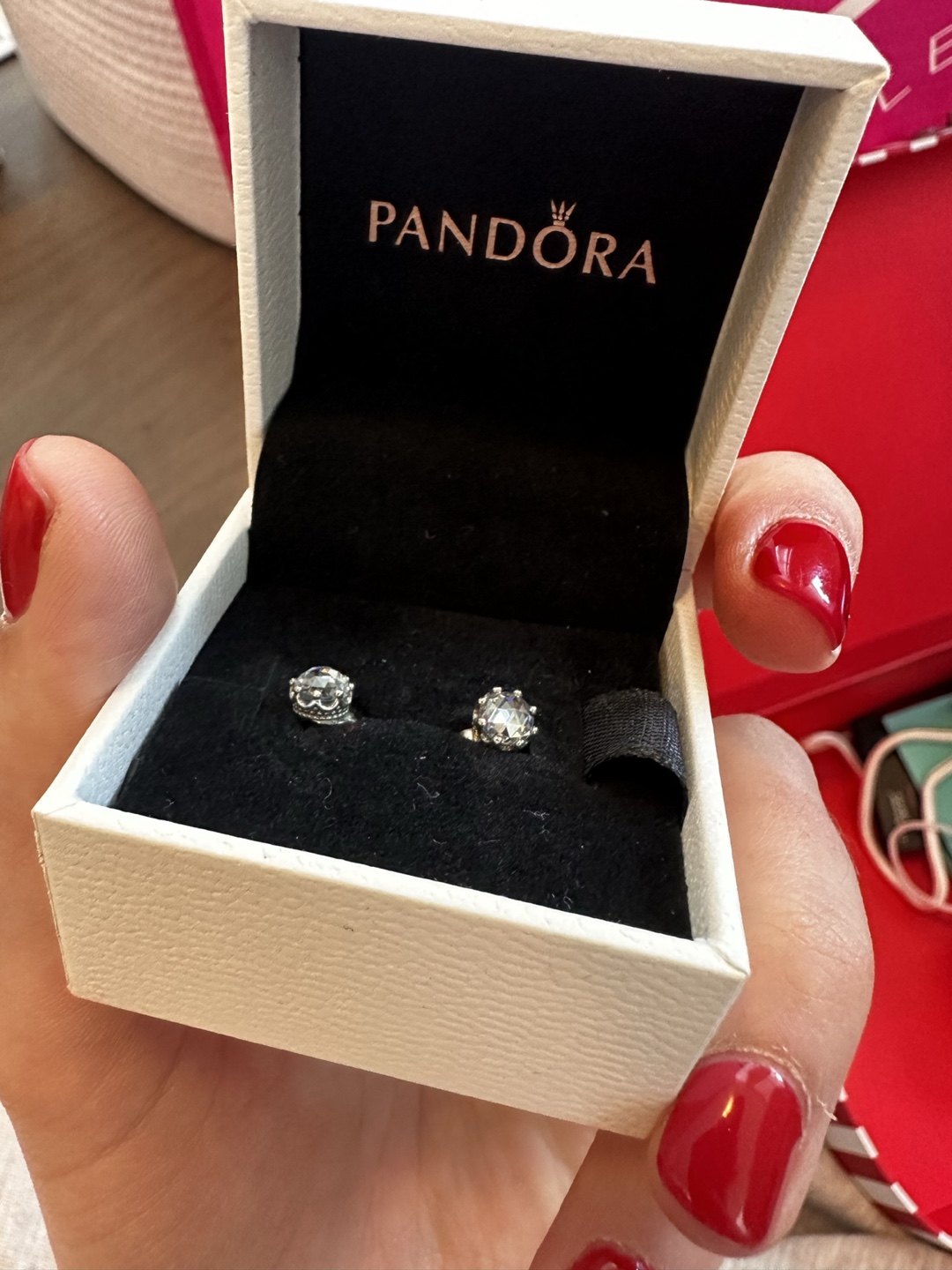 Pandora Silver Stud Earrings - photo 2