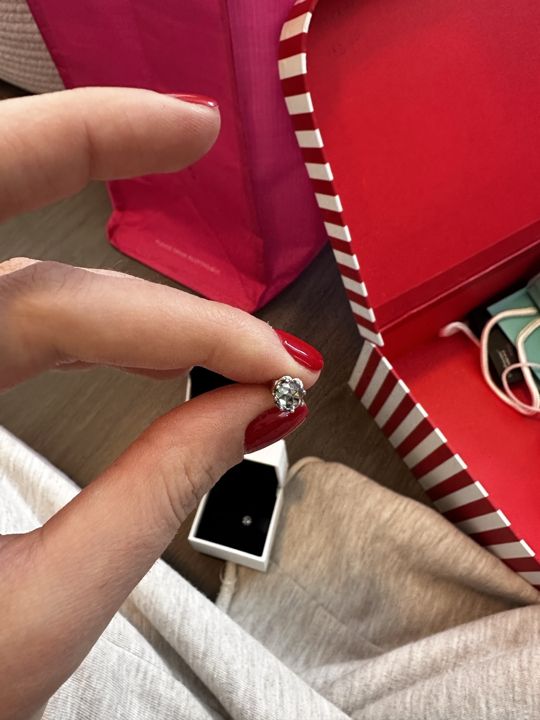 Pandora Silver Stud Earrings - photo 4