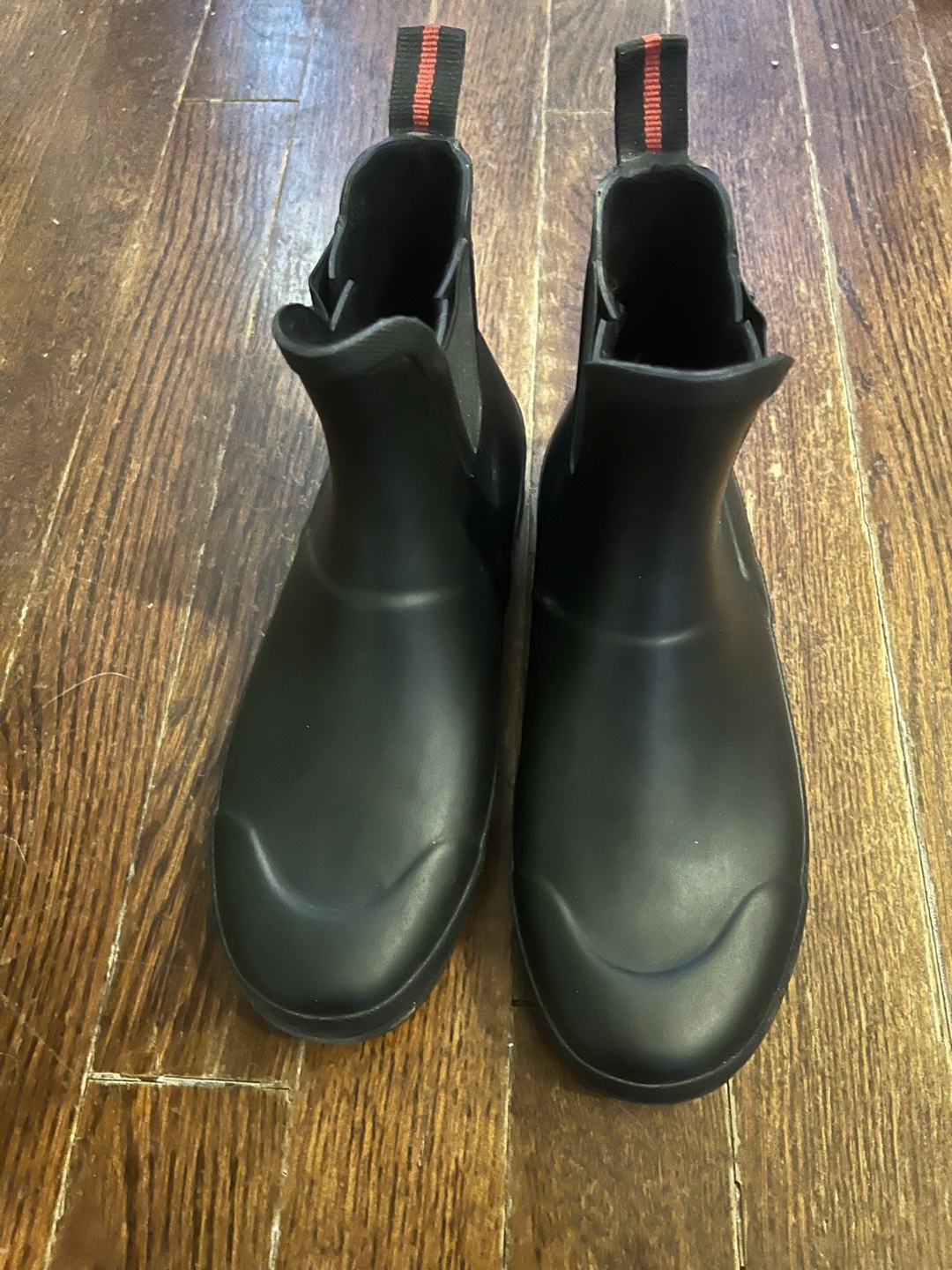 Tretorn Black Chelsea Rain Boots