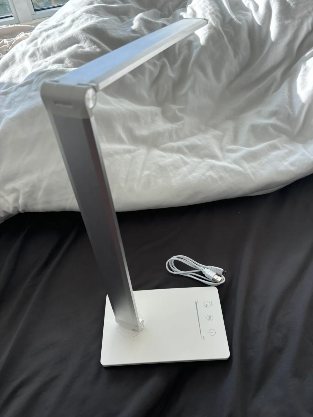 🧡 Desk Lamp - Foldable, USB image indicator(4)