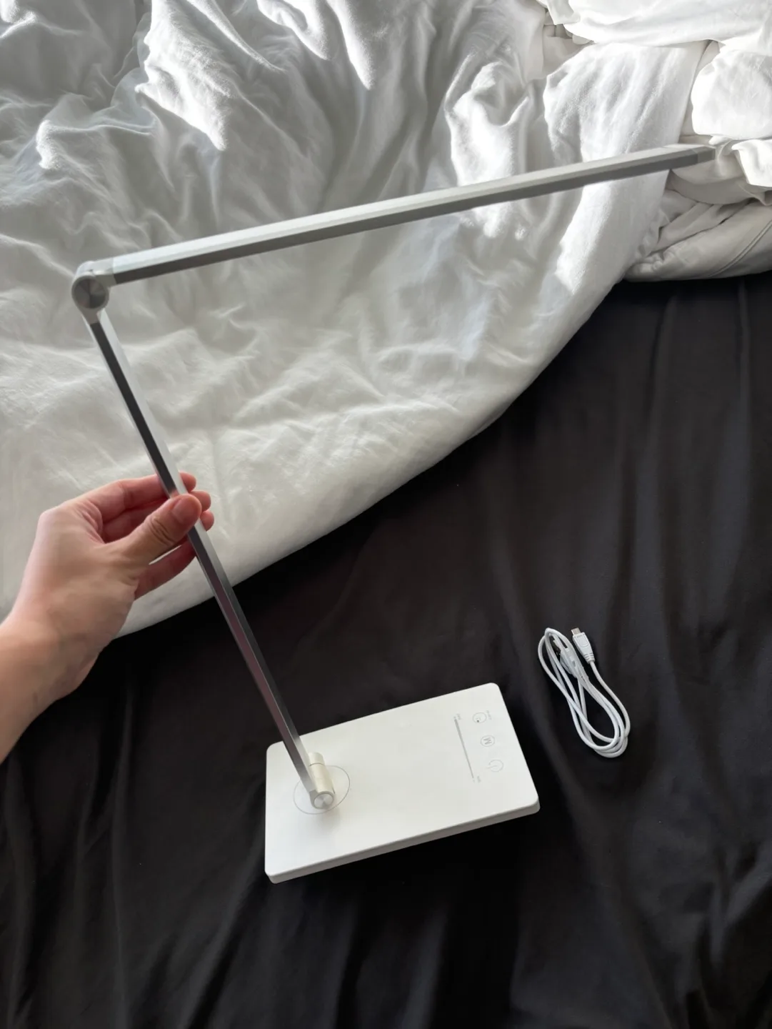 🧡 Desk Lamp - Foldable, USB image indicator(2)