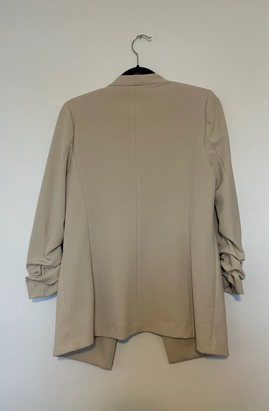 Oversized Grey Beige Blazer image indicator(2)