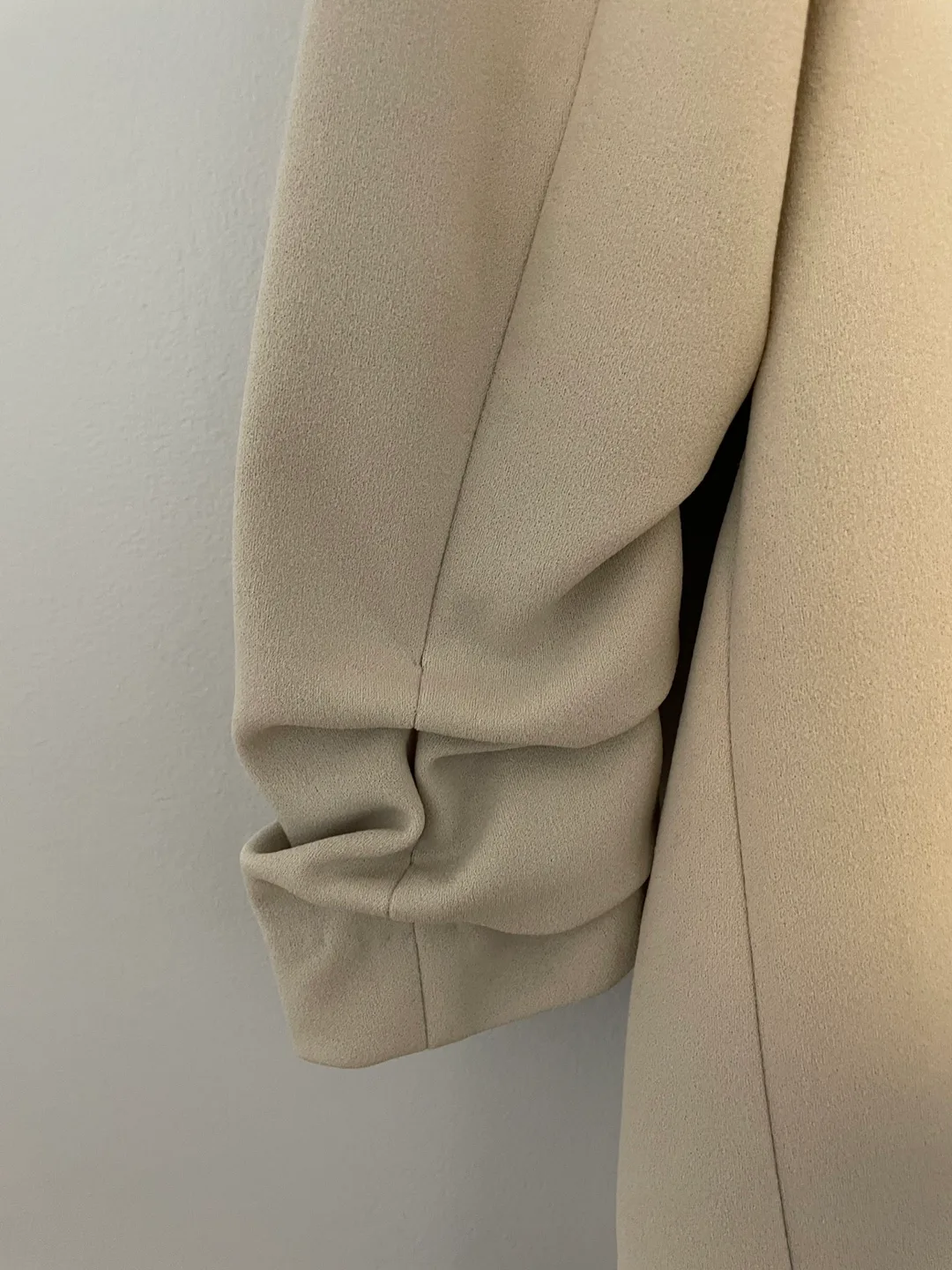 Oversized Grey Beige Blazer image indicator(3)