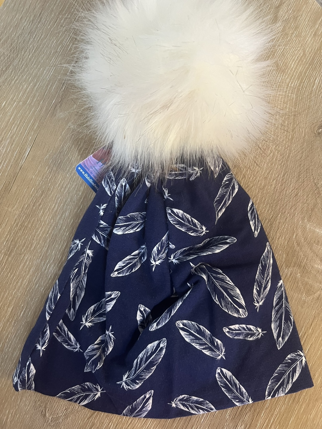 Halo Headwear Toque with Faux Fur Pom Pom - photo 2