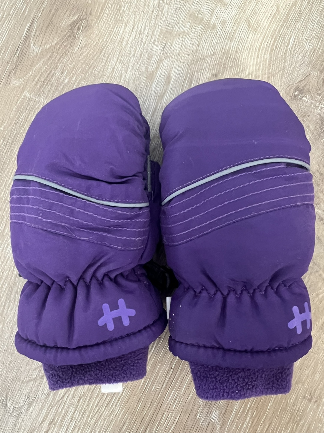 Hot Paws Purple Mittens Size 2-3 Years