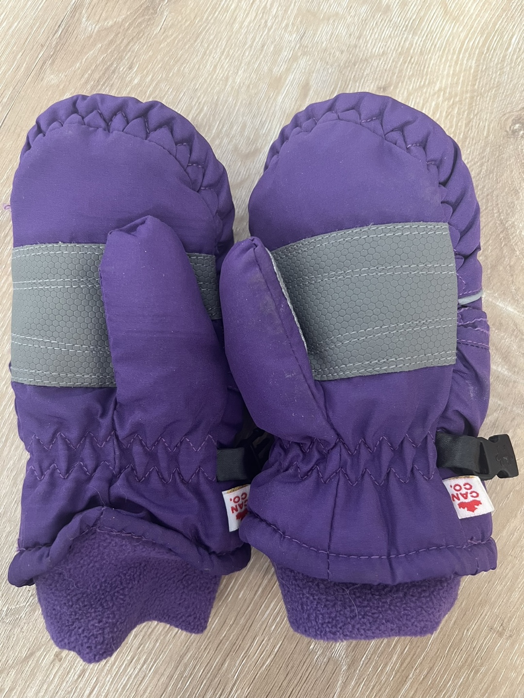 Hot Paws Purple Mittens Size 2-3 Years - photo 2