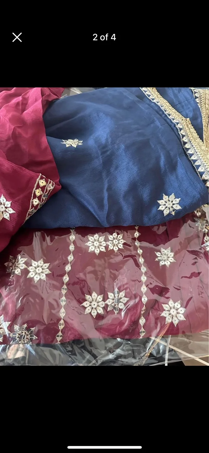 Beautiful sharara suite 150 $ image indicator(2)