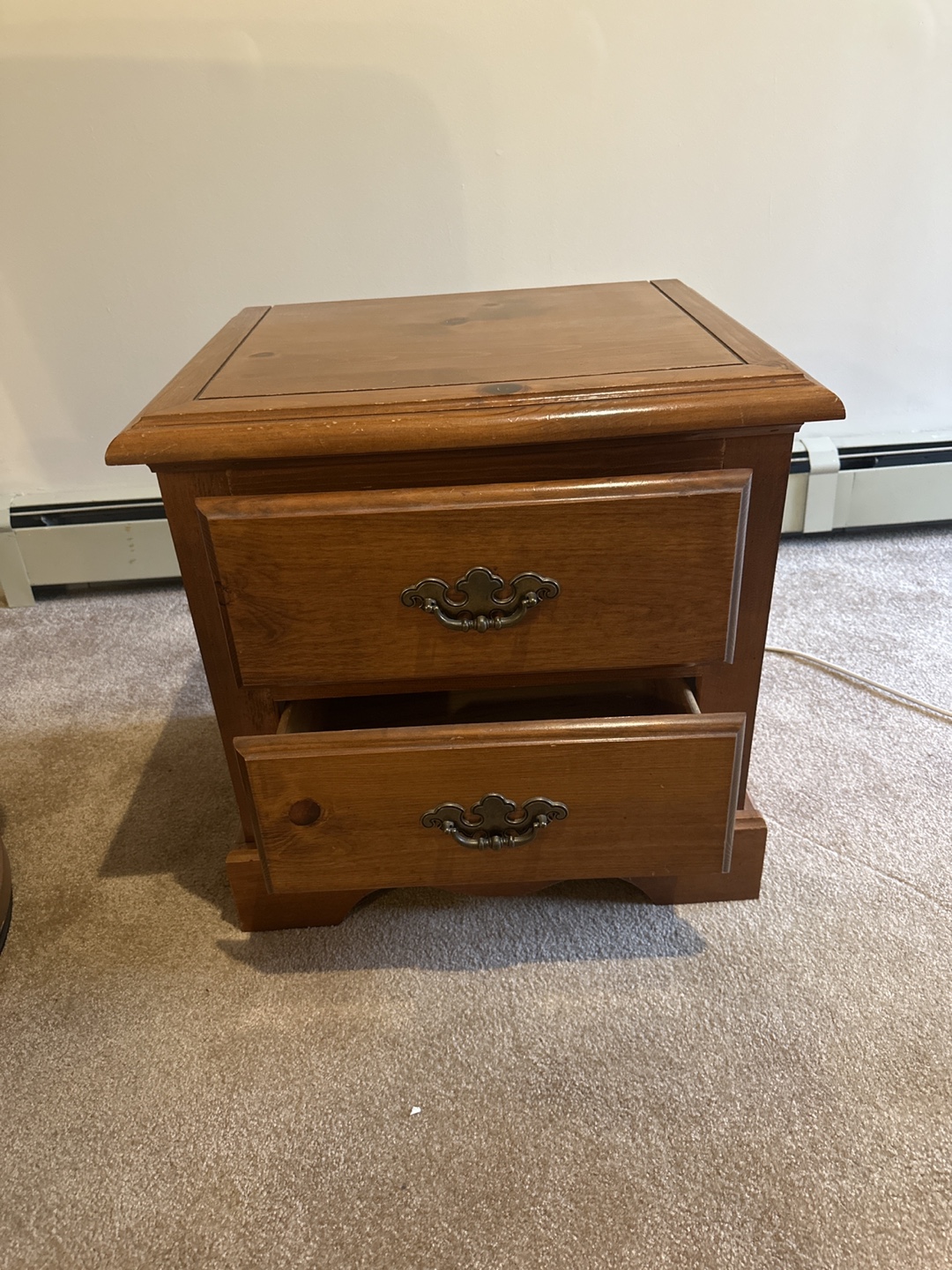 Wooden Nightstand