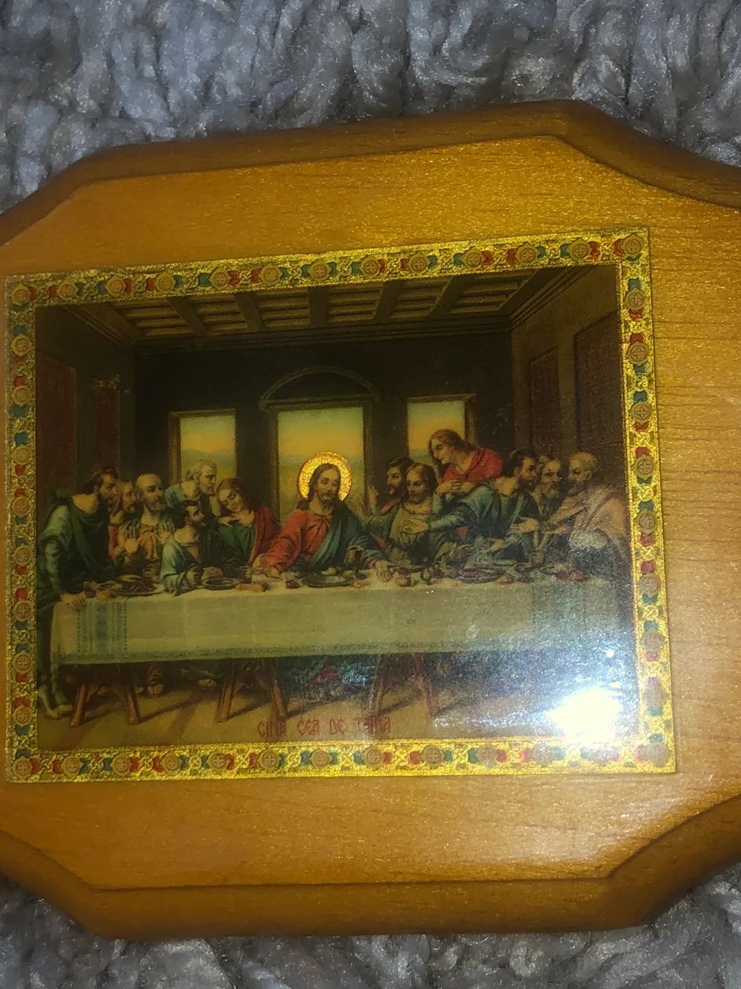 The Last Supper Wooden Plaque image indicator(4)
